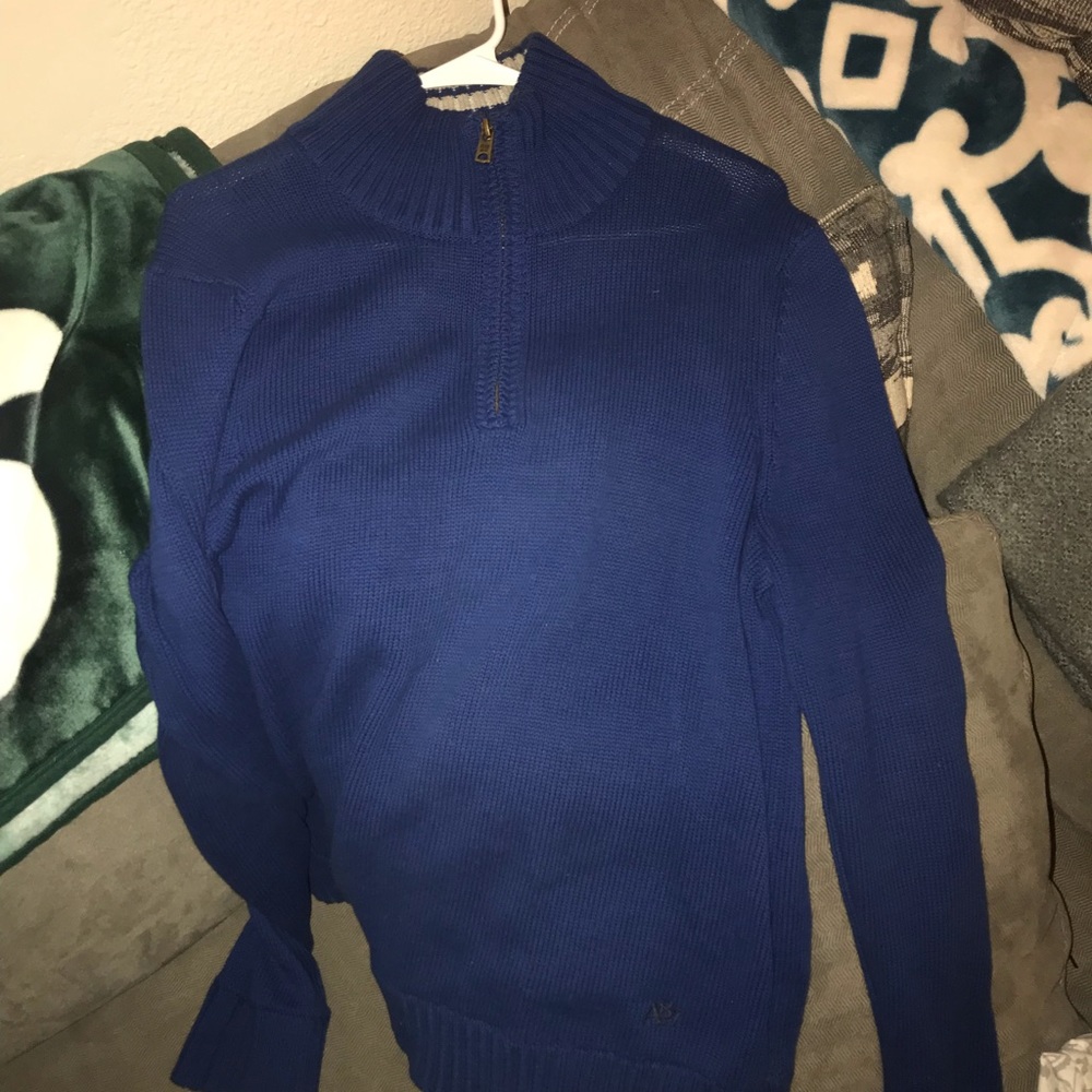 Blue sweater